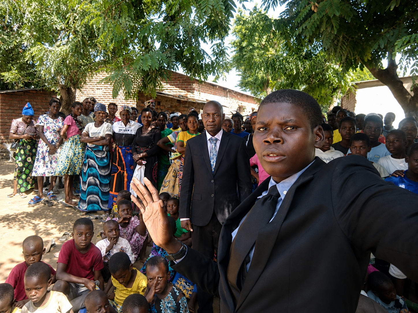 Registro de ação missionária da Missão Multi Vida na África